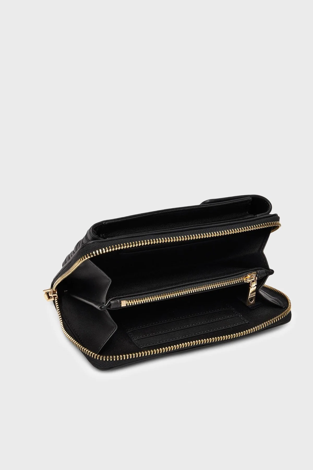 Love Moschino Zincir Askılı Kadın Cüzdan JC5682PP1PLA0000 Siyah - 6