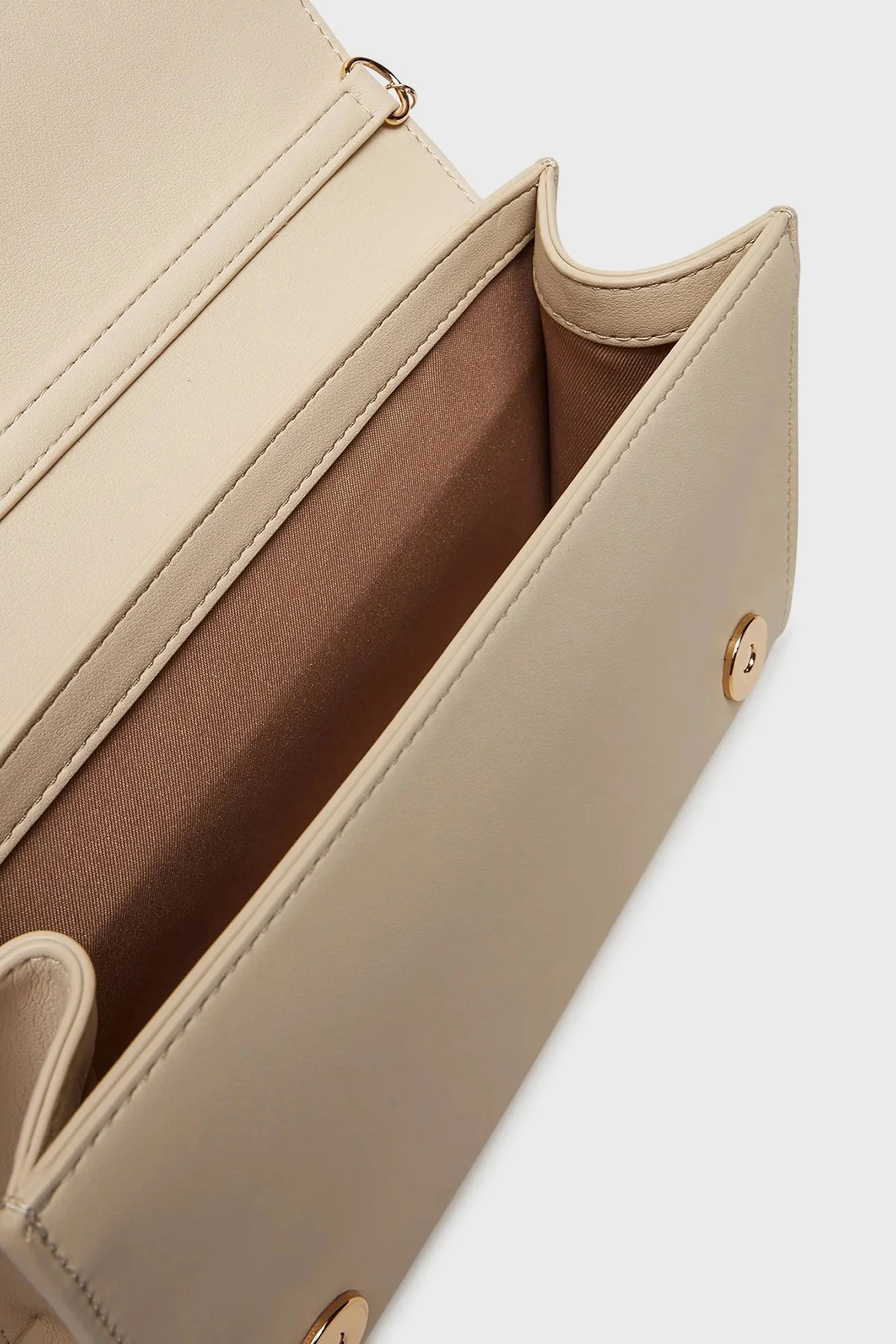 Love Moschino Zincir Askılı Kapitone Bayan Çanta JC4306PP0LKK111A BEJ - 4