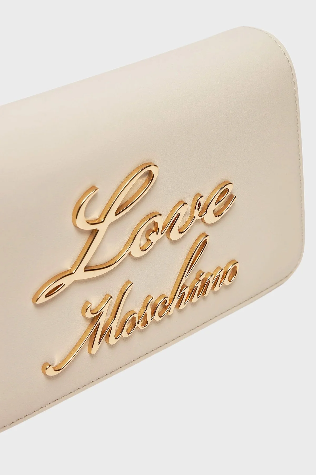 Love Moschino Zincir Askılı Logolu Bayan Çanta JC4318PP0LKK0110 BEJ - 3