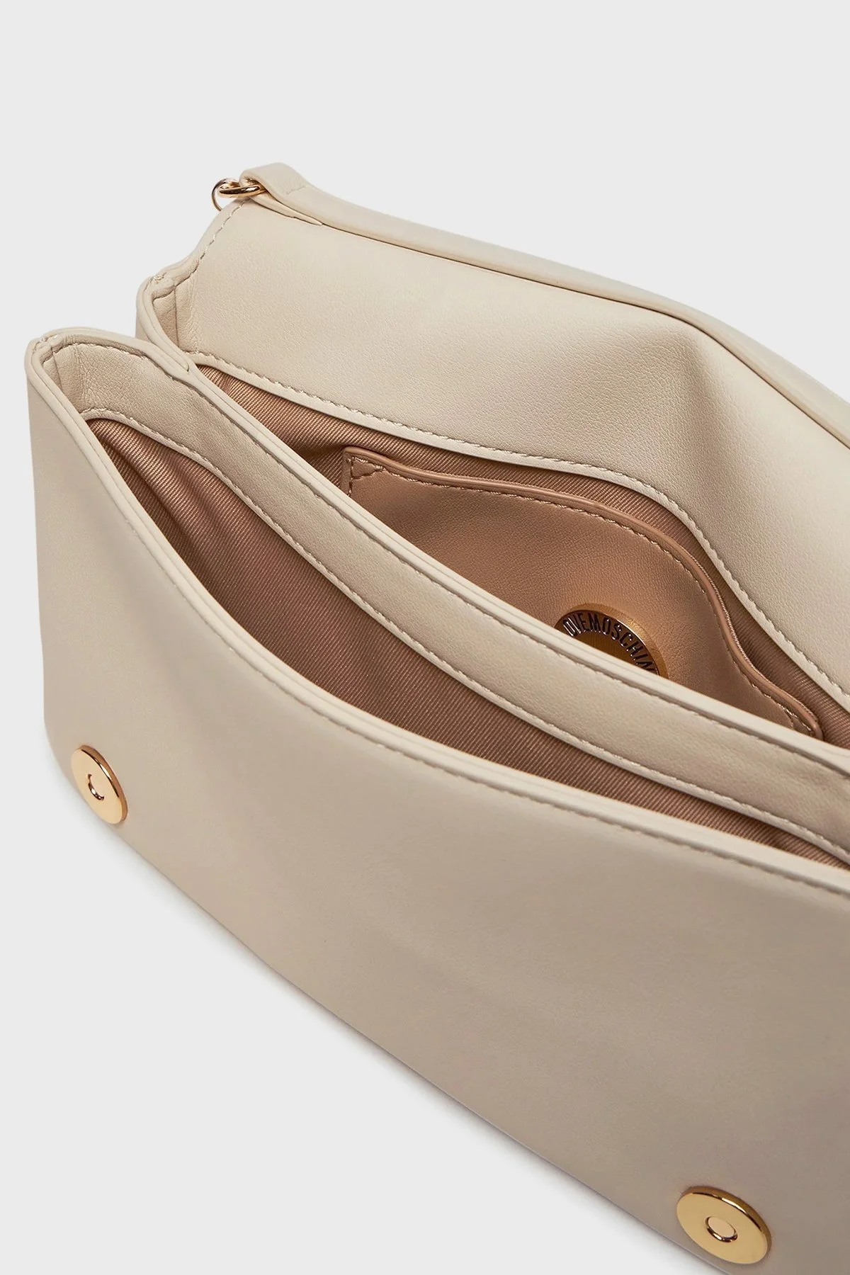 Love Moschino Zincir Askılı Logolu Bayan Çanta JC4318PP0LKK0110 BEJ - 4