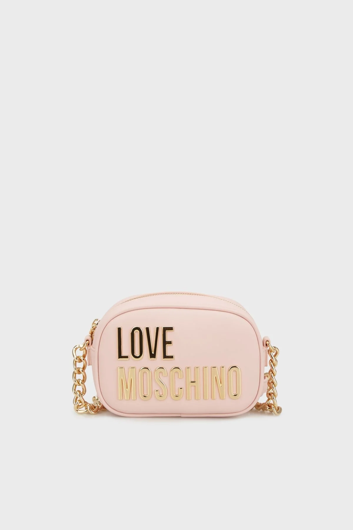 Love Moschino Zincirli Ayarlanabilir Askılı Bayan Çanta JC4026PP1LKD0600 PUDRA - 5