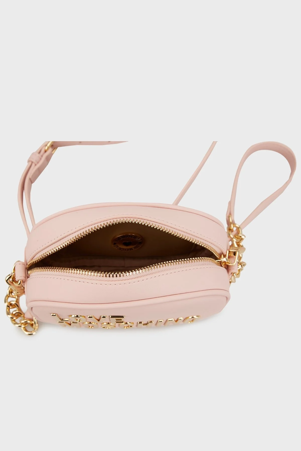 Love Moschino Zincirli Ayarlanabilir Askılı Bayan Çanta JC4026PP1LKD0600 PUDRA - 8