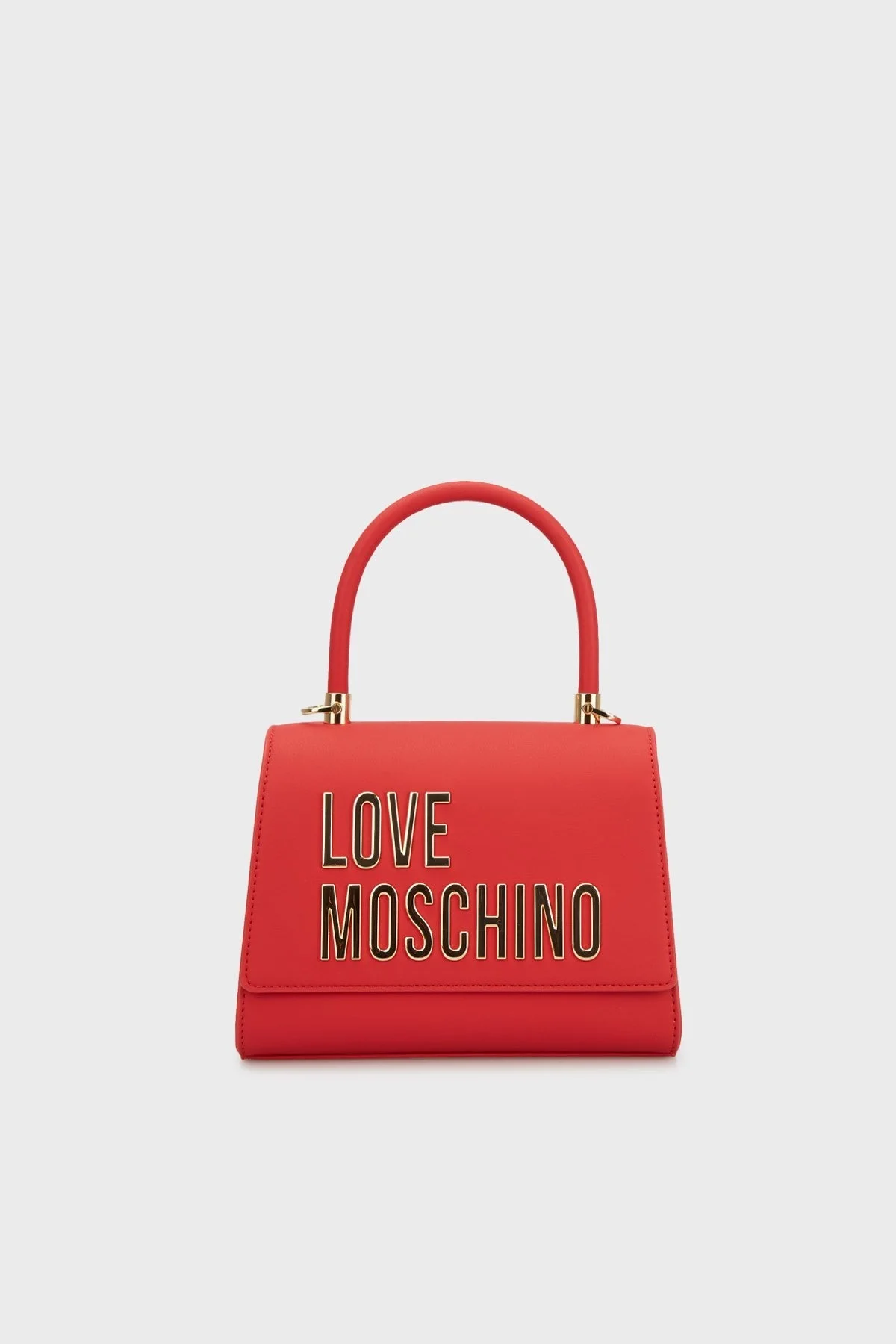Love Moschino Zincirli Çıkarılabilir Askılı Bayan Çanta JC4024PP1LKD0500 KIRMIZI - 1