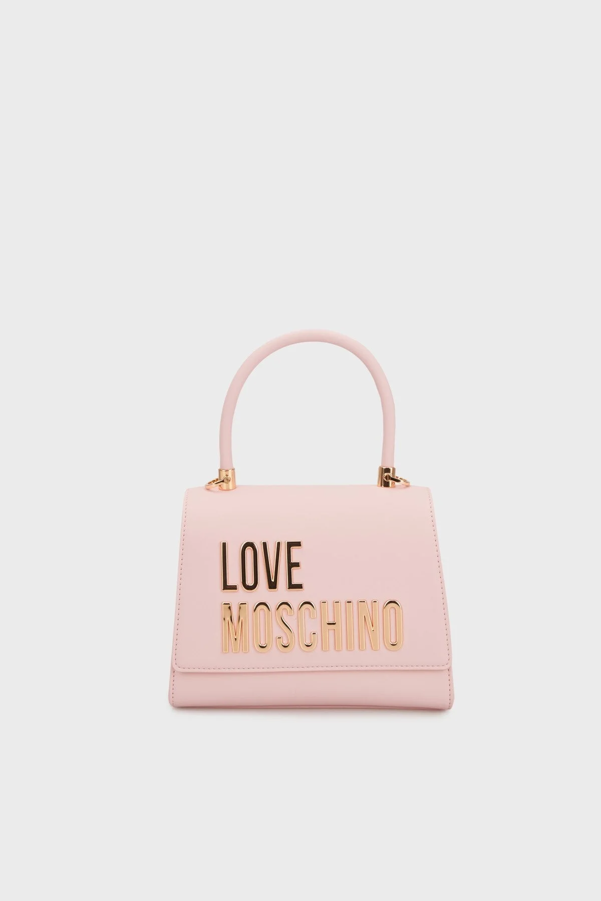 Love Moschino Zincirli Çıkarılabilir Askılı Bayan Çanta JC4024PP1LKD0600 PUDRA - 1