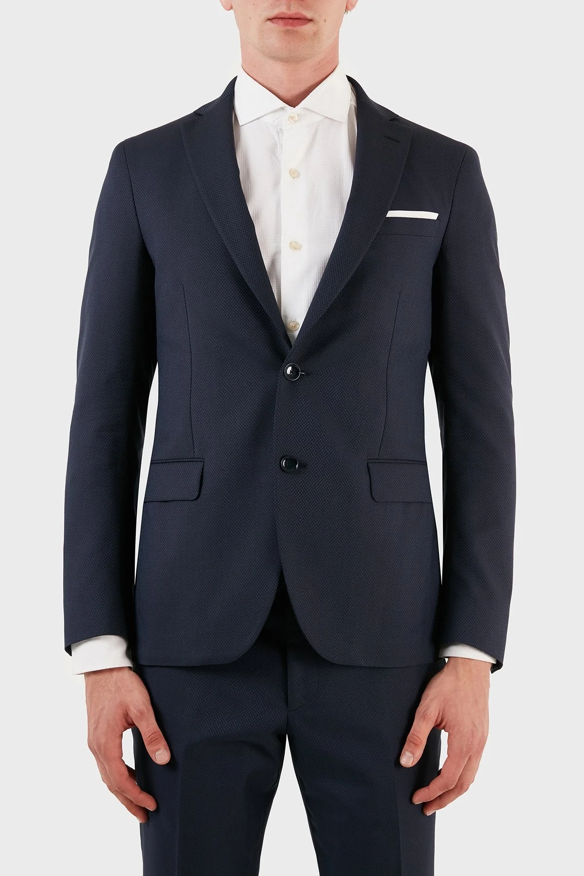 Manuel Ritz Yün ve Pamuk Karışımlı Kışlık Erkek Takım ZOX2011A737161111C88 LACİVERT - 11