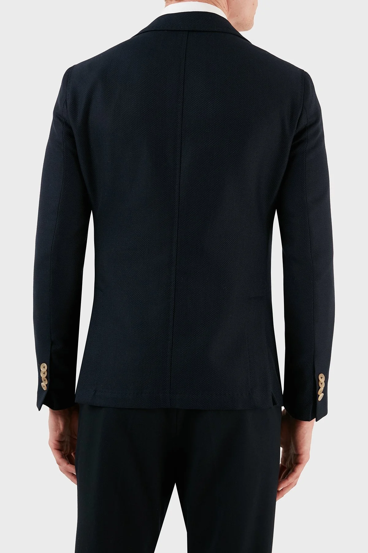 Manuel Ritz Yün ve Pamuklu Blazer Erkek Ceket ZOX2011G517161024C88 LACİVERT - 2