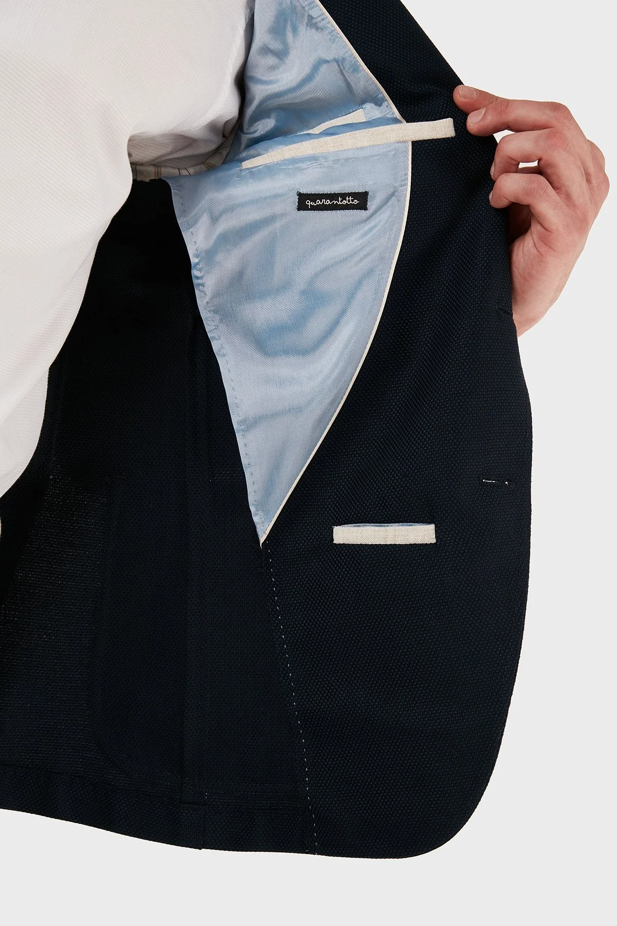 Manuel Ritz Yün ve Pamuklu Blazer Erkek Ceket ZOX2011G517161024C88 LACİVERT - 5