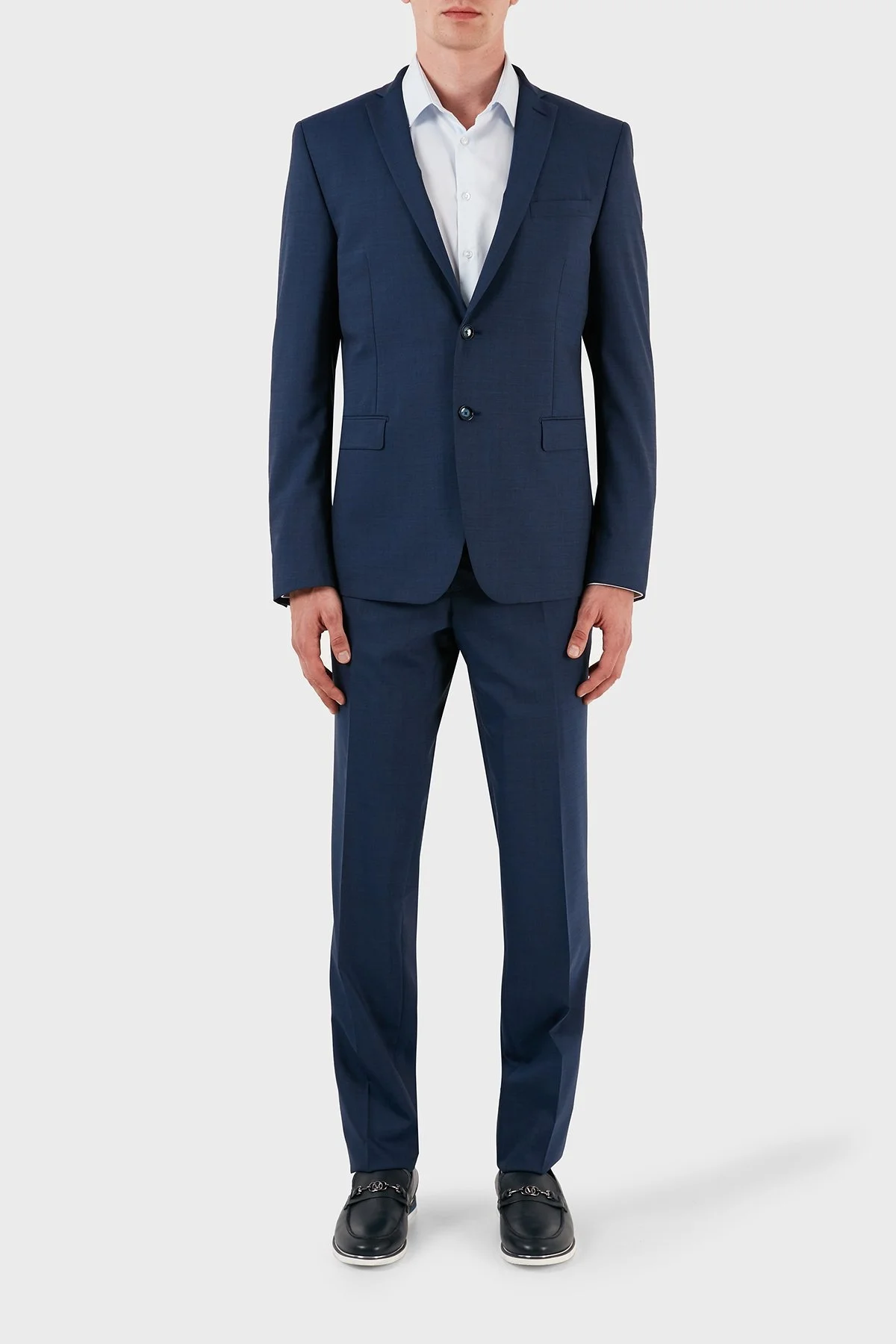 Manuel Ritz Yünlü Kışlık Erkek Takım ZOX2011A408160001C87 LACİVERT - 6