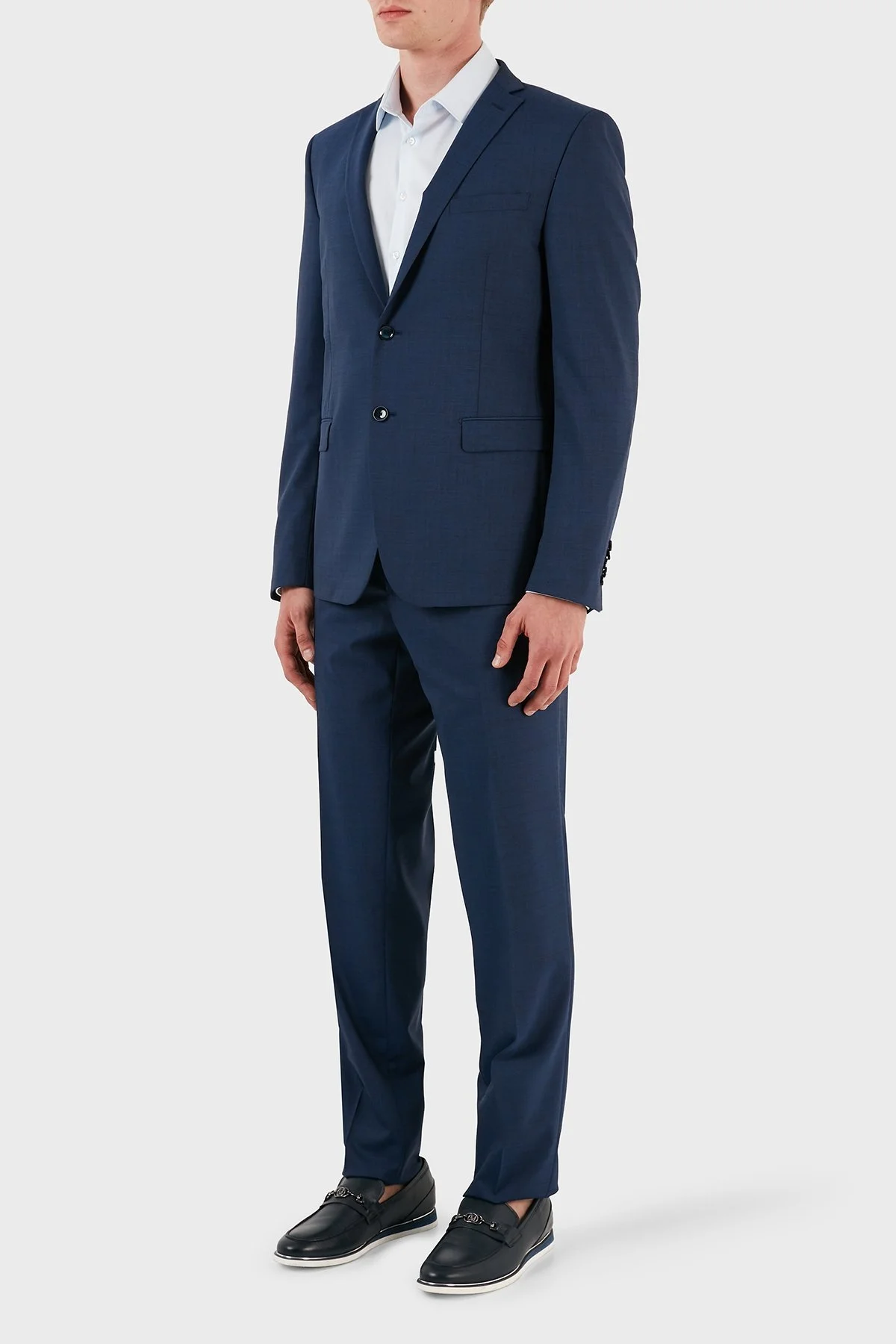 Manuel Ritz Yünlü Kışlık Erkek Takım ZOX2011A408160001C87 LACİVERT - 7