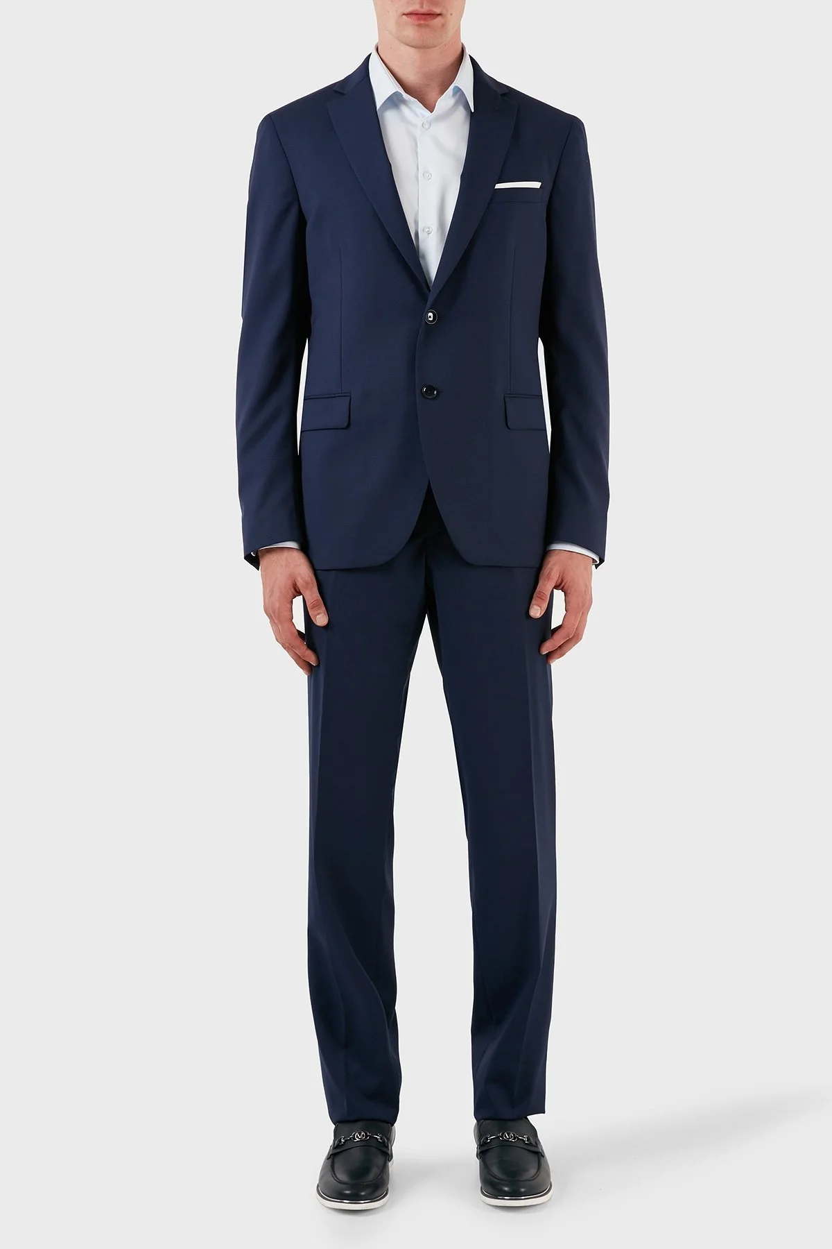 Manuel Ritz Yünlü Kışlık Erkek Takım ZOX2011A727161022C88 LACİVERT - 1