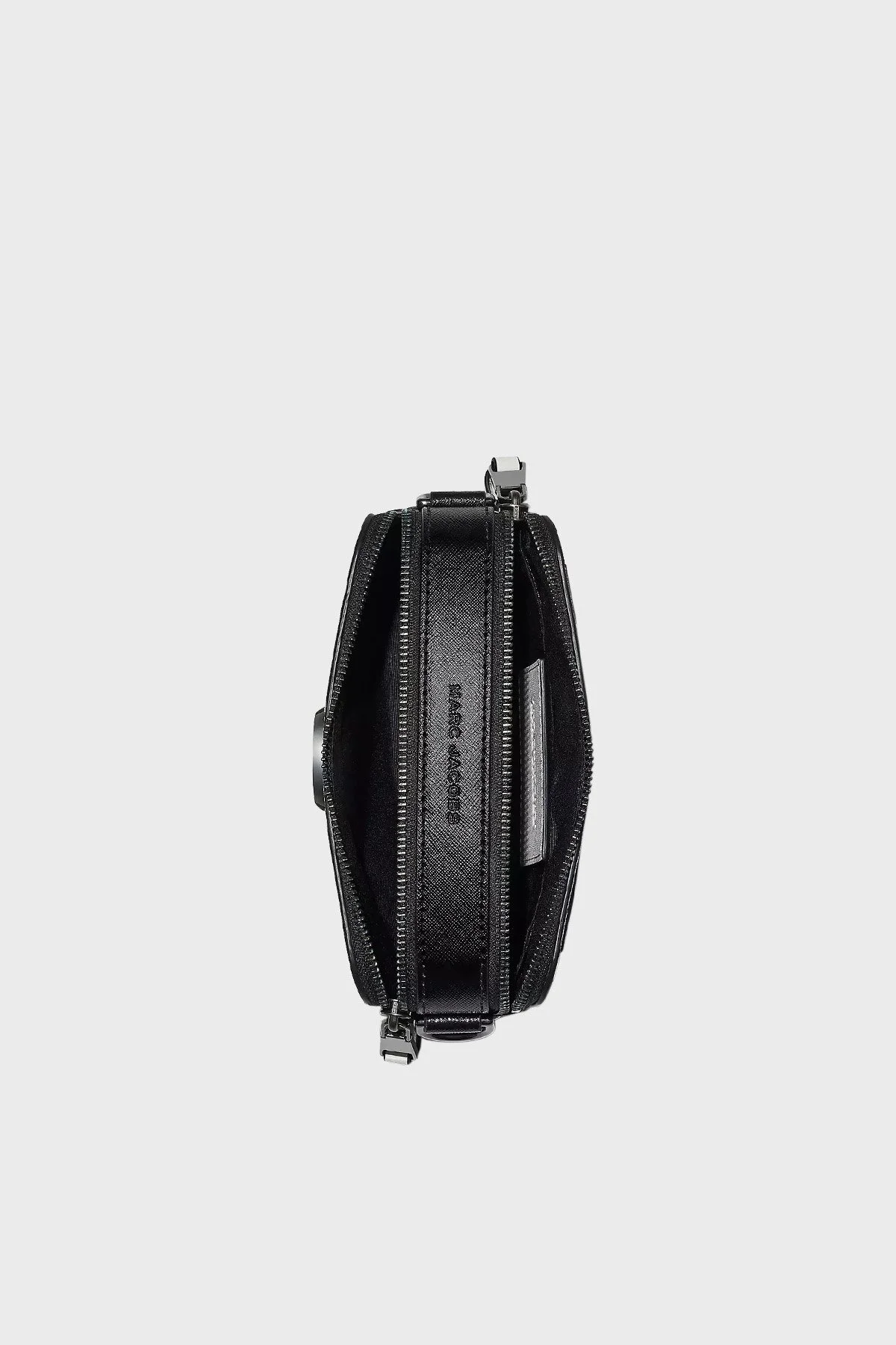 Marc Jacobs The Snapshot Ayarlanabilir Omuz Askılı Hakiki Deri Kadın Çanta 2P3HCR005H01 005 SİYAH-BEYAZ - 6