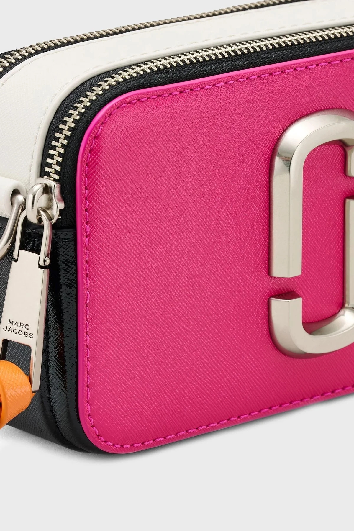 Marc Jacobs The Snapshot Ayarlanabilir Omuz Askılı Hakiki Deri Bayan Çanta 2S3HCR500H03 664 PEMBE - 6