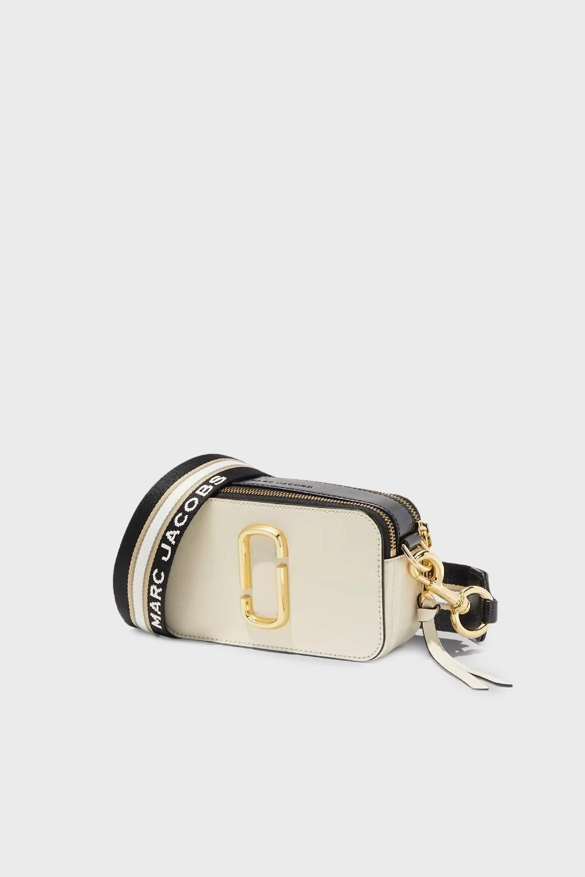 Marc Jacobs The Snapshot Ayarlanabilir Askılı Hakiki Deri Bayan Çanta M0012007 136 EKRU-SİYAH - 4