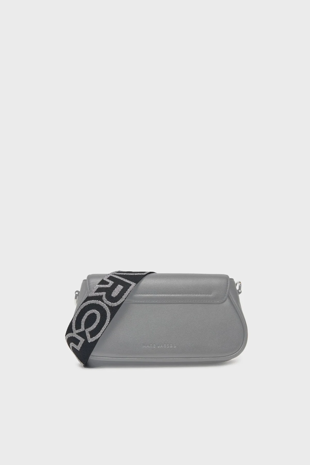 Marc Jacobs Ayarlanabilir ve Çıkarılabilir Logolu Kadın Çanta Askısı 2S3SST001S02 018 SİYAH-GÜMÜŞ - 3