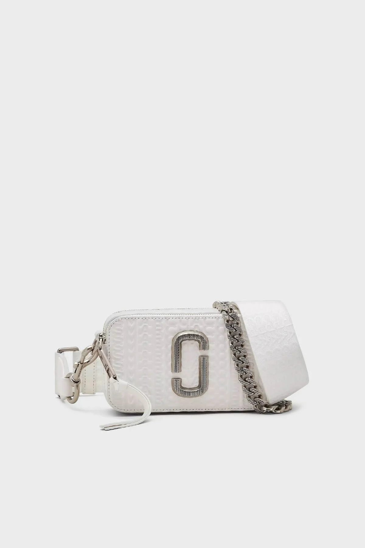Marc Jacobs Çıkarılabilir Askılı Deri Bayan Çanta 2R3HCR004H02 100 BEYAZ - 1