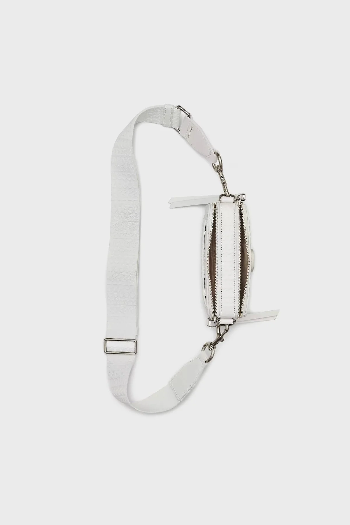 Marc Jacobs Çıkarılabilir Askılı Deri Bayan Çanta 2R3HCR004H02 100 BEYAZ - 5