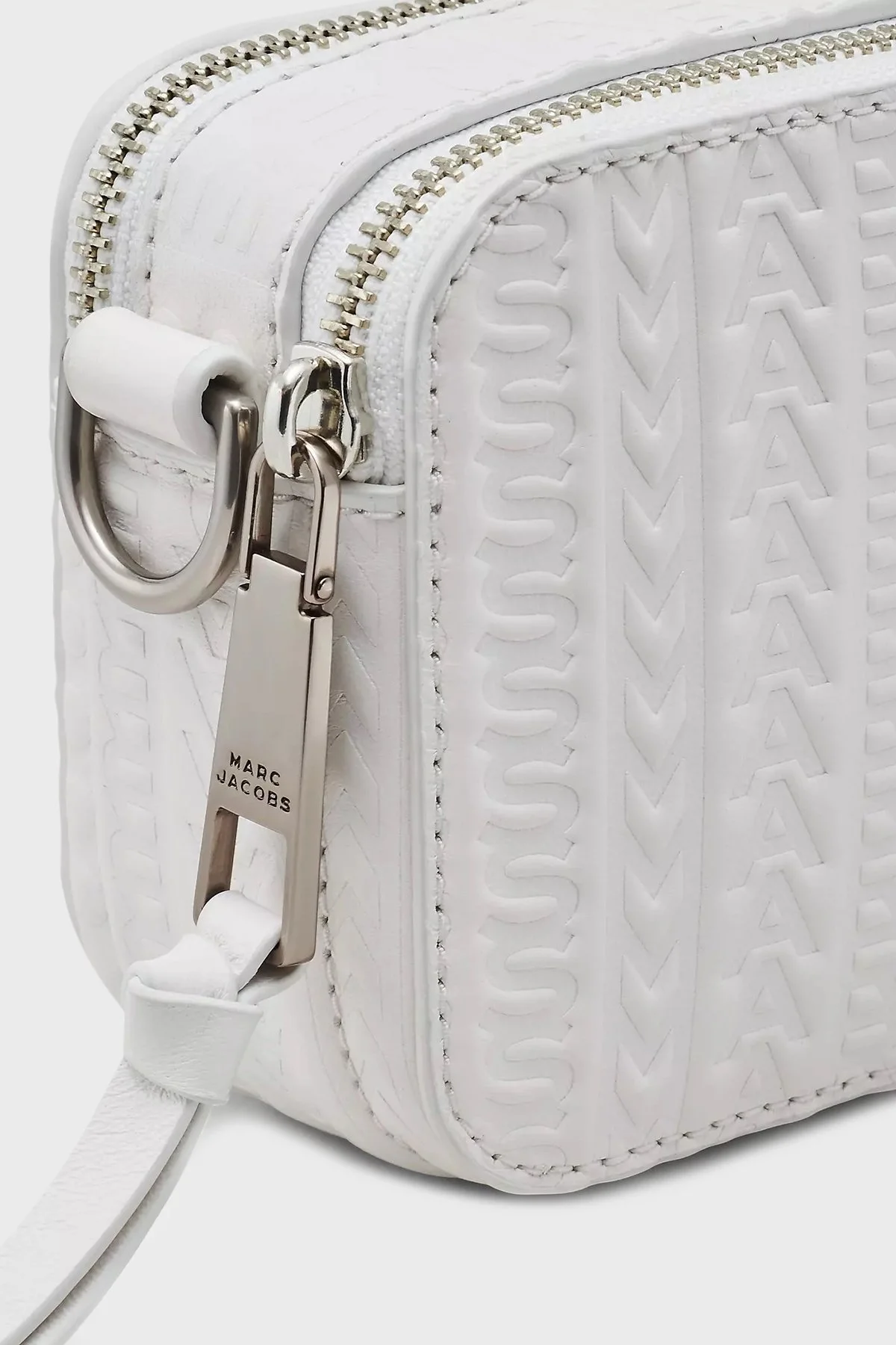 Marc Jacobs Çıkarılabilir Askılı Deri Bayan Çanta 2R3HCR004H02 100 BEYAZ - 7