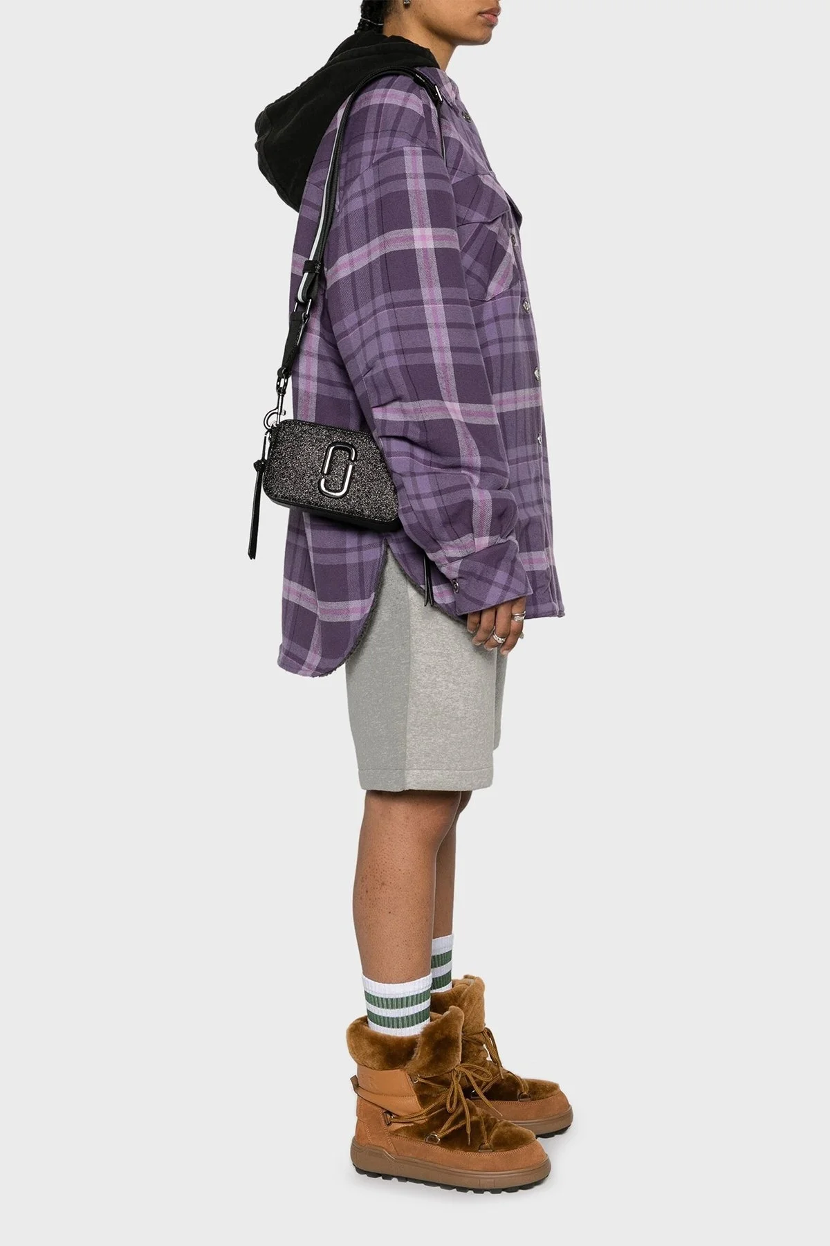 Marc Jacobs Çıkarılabilir Askılı Deri Bayan Çanta 2R3HCR080H02 001 SİYAH - 2