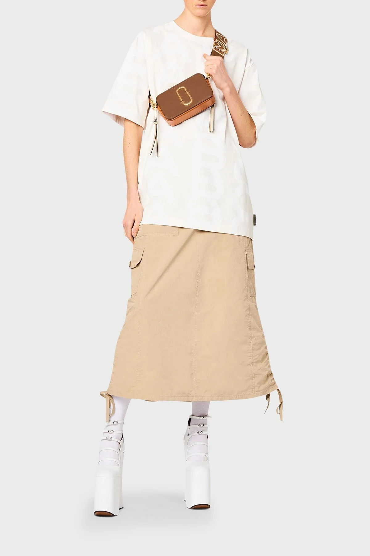 Marc Jacobs Çıkarılabilir Askılı Deri Bayan Çanta 2S3HCR500H03 213 TABA - 4