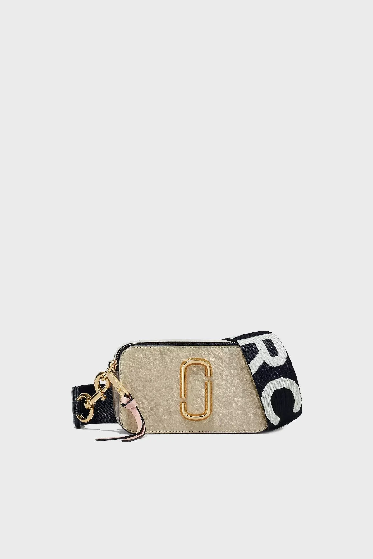 Marc Jacobs The Snapshot Çıkarılabilir Askılı Deri Kadın Çanta 2S3HCR500H03 241 GRİ - 1