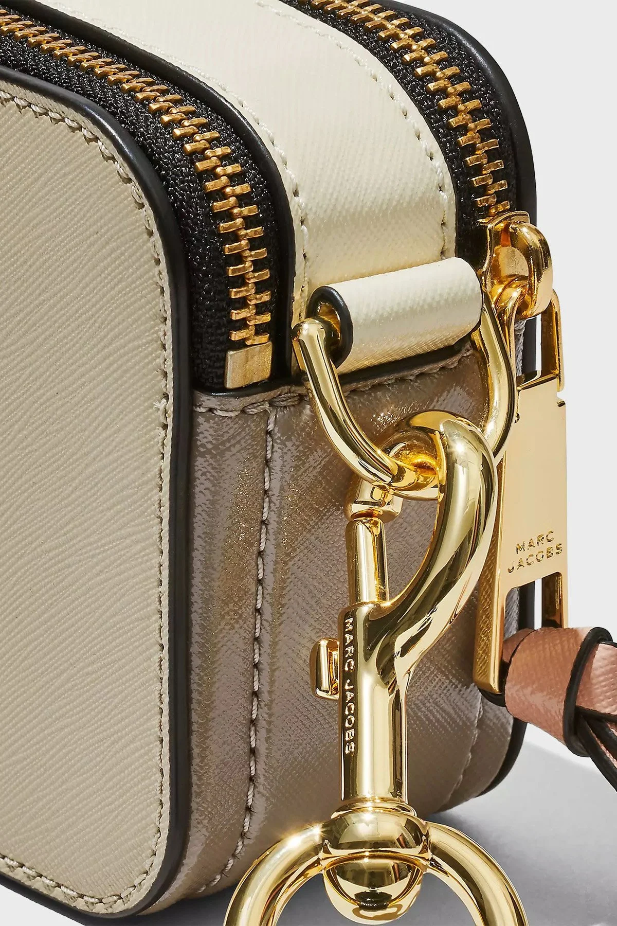 Marc Jacobs The Snapshot Çıkarılabilir Askılı Deri Kadın Çanta 2S3HCR500H03 241 GRİ - 6