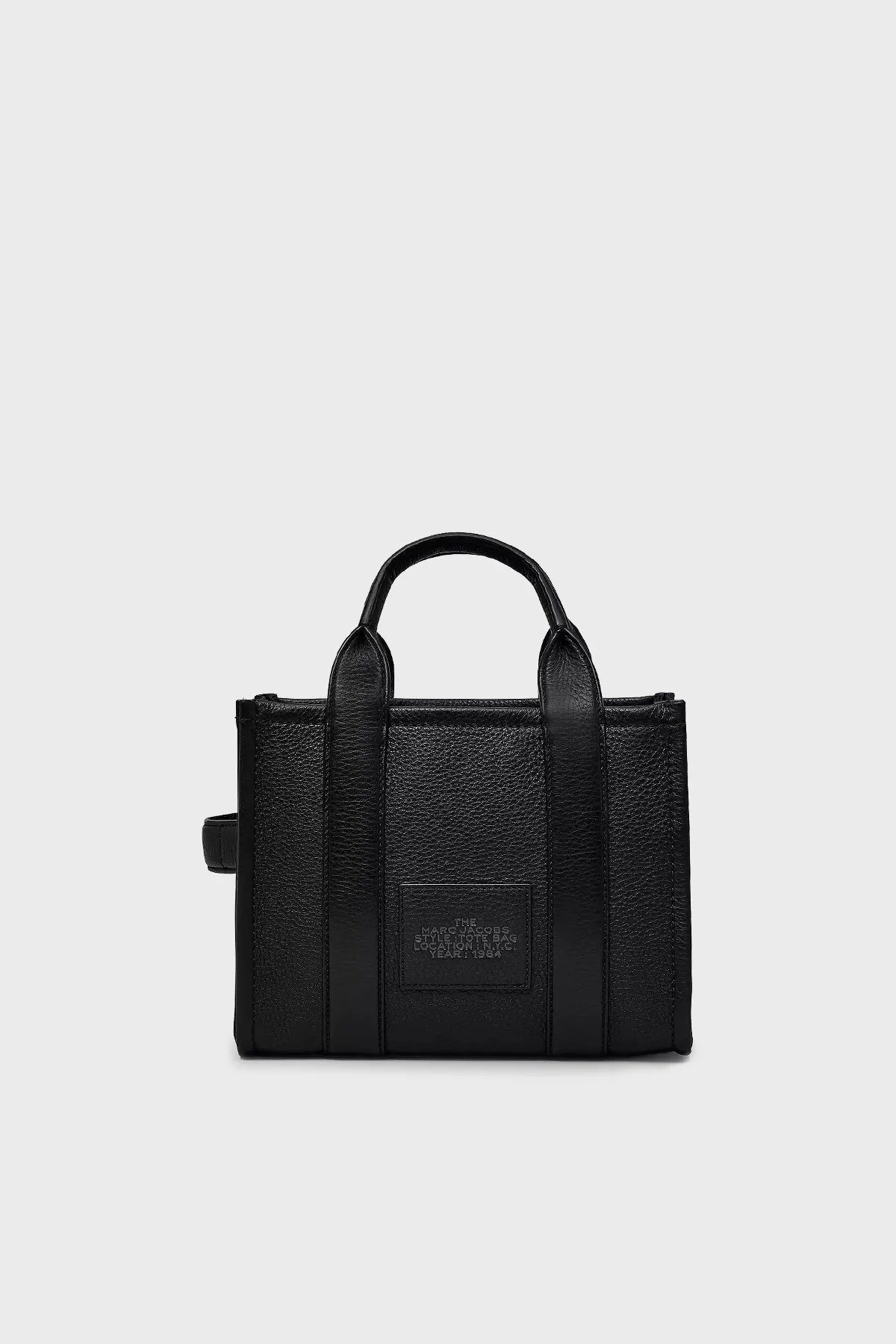 Marc Jacobs The Small Tote Çıkarılabilir Askılı Deri Bayan Çanta H009L01SP21 001 SİYAH - 4