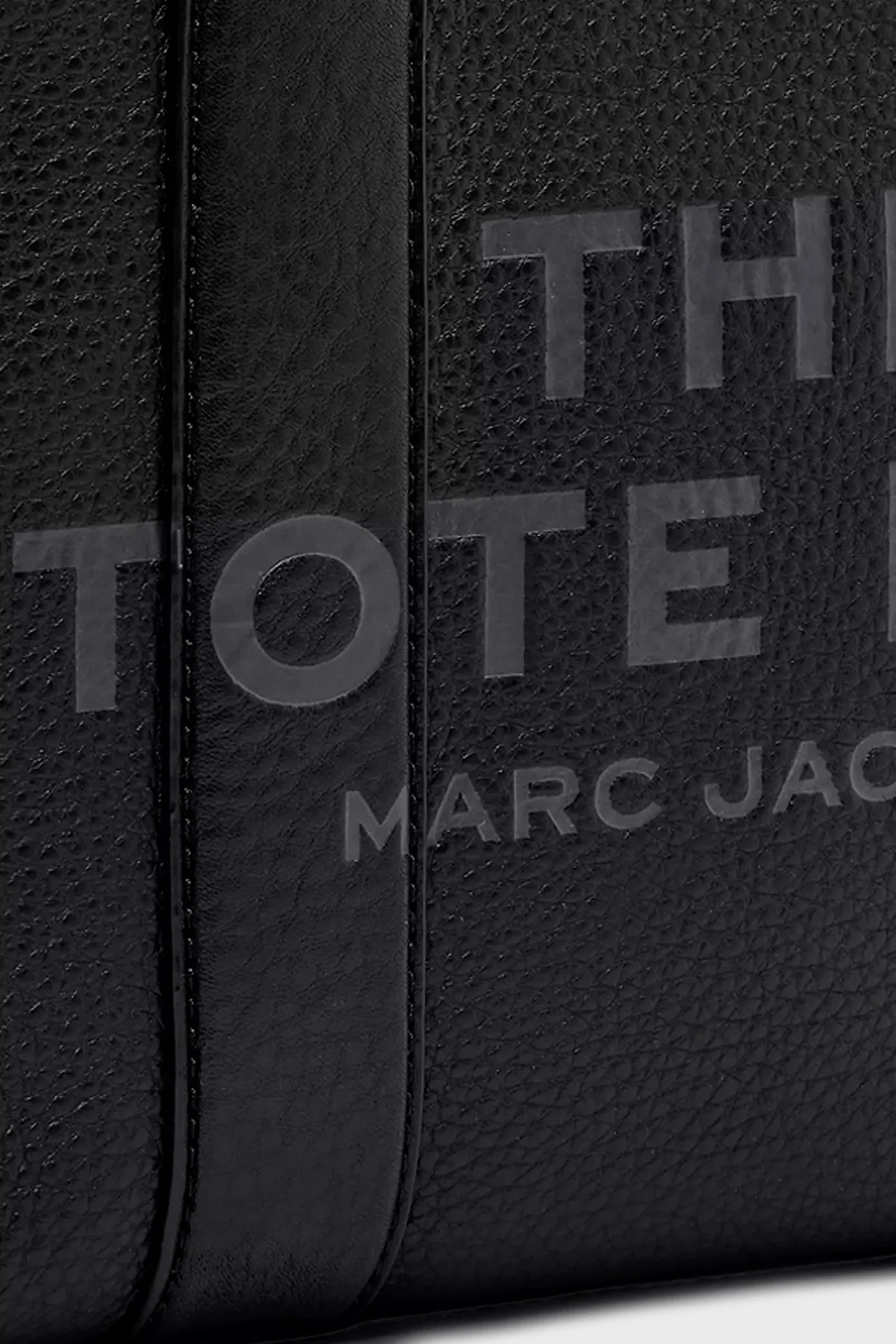 Marc Jacobs The Small Tote Çıkarılabilir Askılı Deri Bayan Çanta H009L01SP21 001 SİYAH - 8