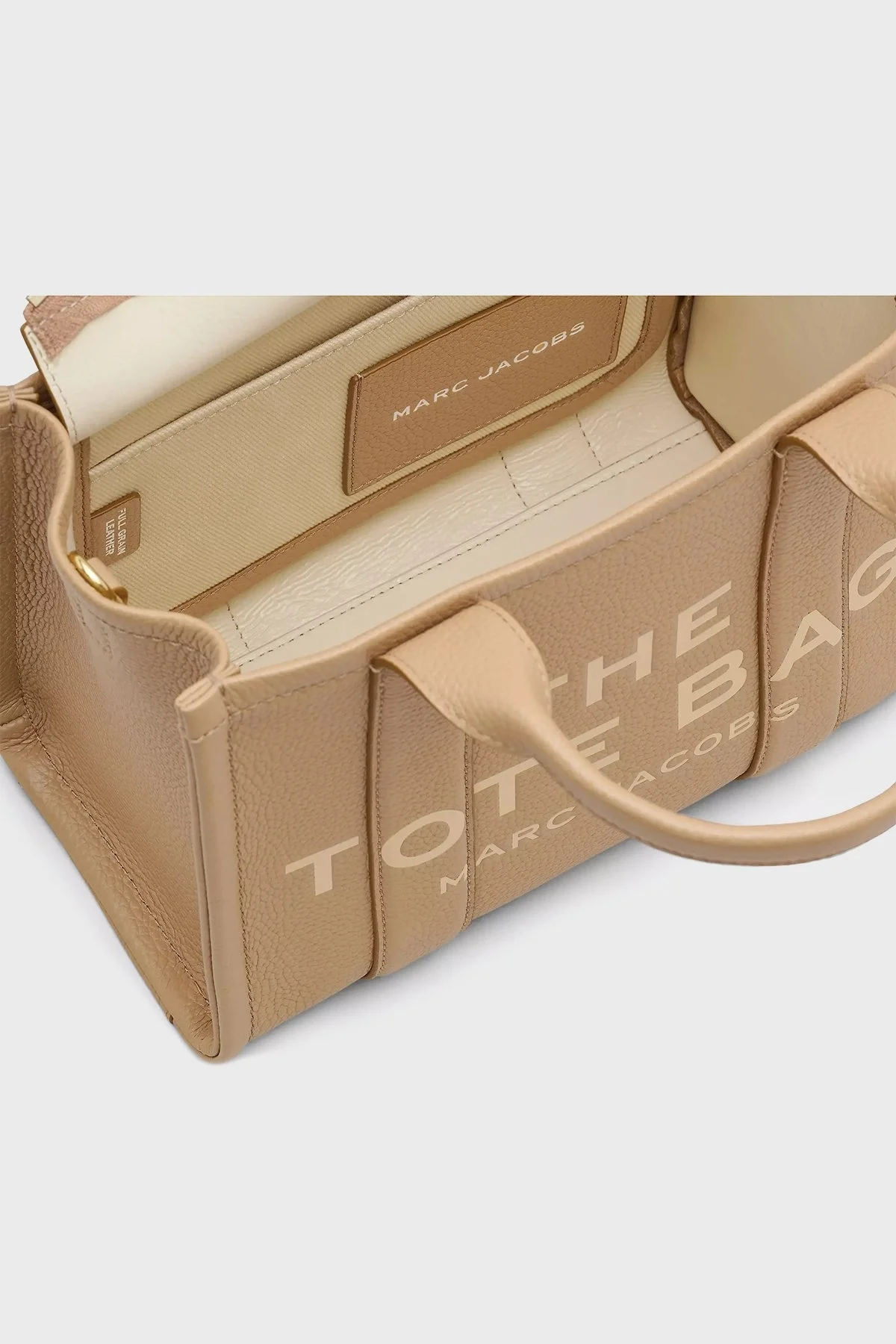 Marc Jacobs The Small Tote Çıkarılabilir Askılı Deri Bayan Çanta H009L01SP21 230 CAMEL - 14