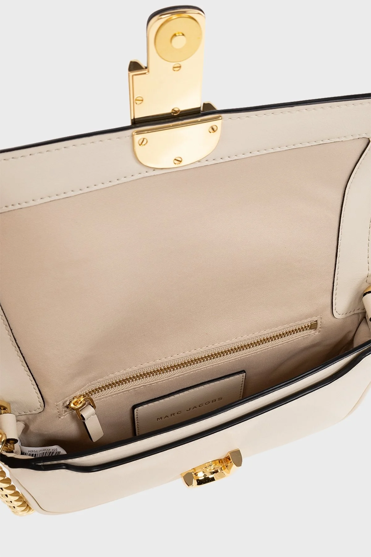 Marc Jacobs Çıkarılabilir Askılı Deri Bayan Çanta H956L01PF22 123 BEYAZ - 5