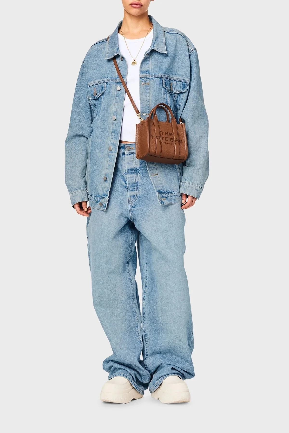 Marc Jacobs Çıkarılabilir Askılı Deri Mini Bayan Çanta H053L01RE22 212 TABA - 2