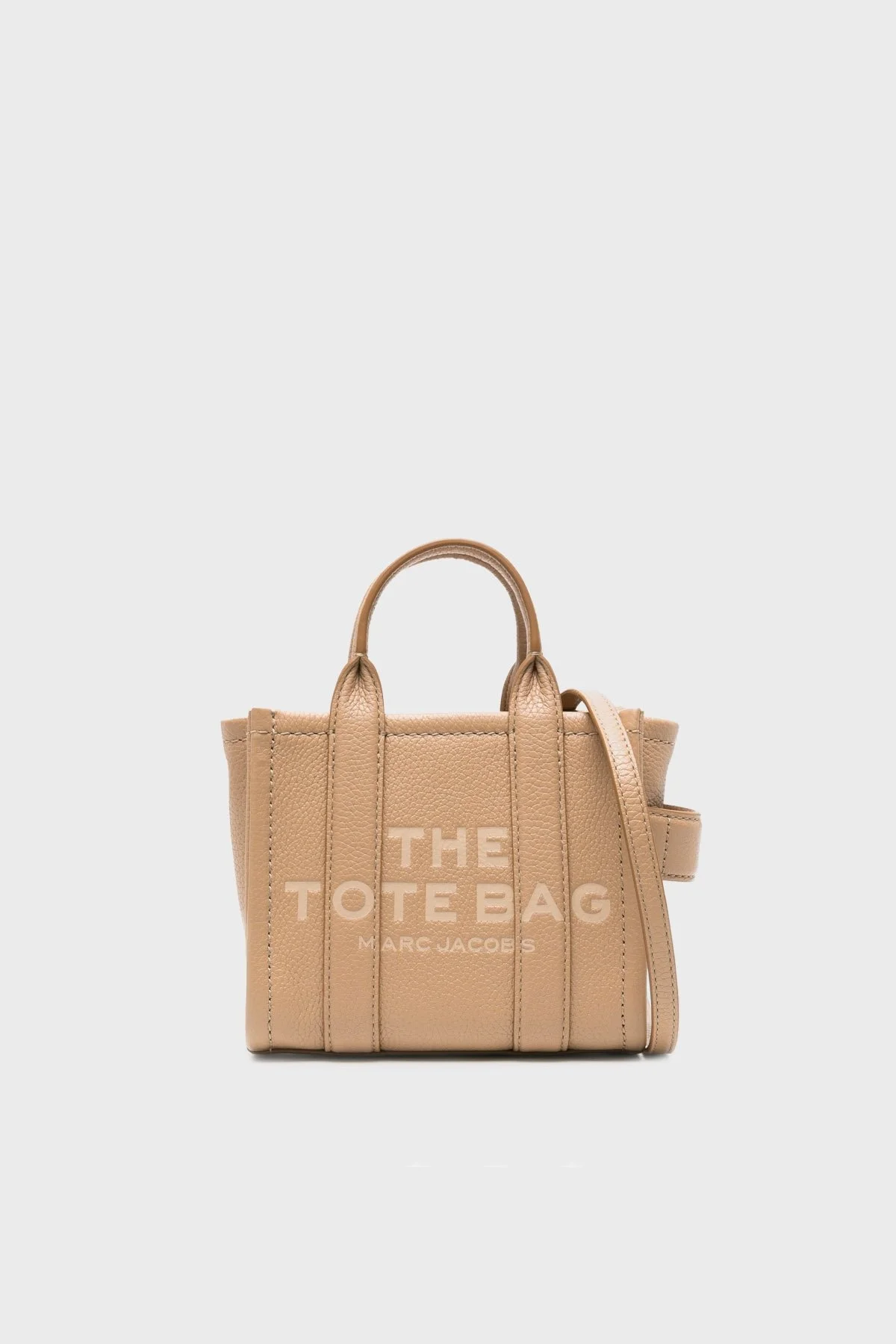 Marc Jacobs Çıkarılabilir Askılı Deri Mini Bayan Çanta H053L01RE22 230 CAMEL - 1