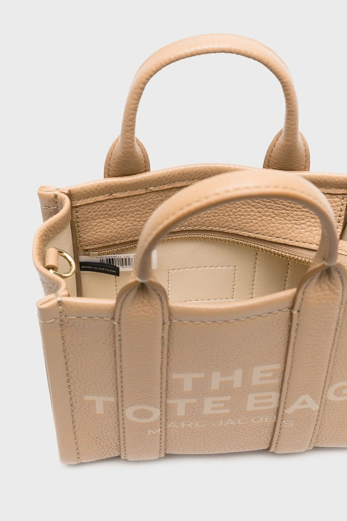 Marc Jacobs Çıkarılabilir Askılı Deri Mini Bayan Çanta H053L01RE22 230 CAMEL - 4