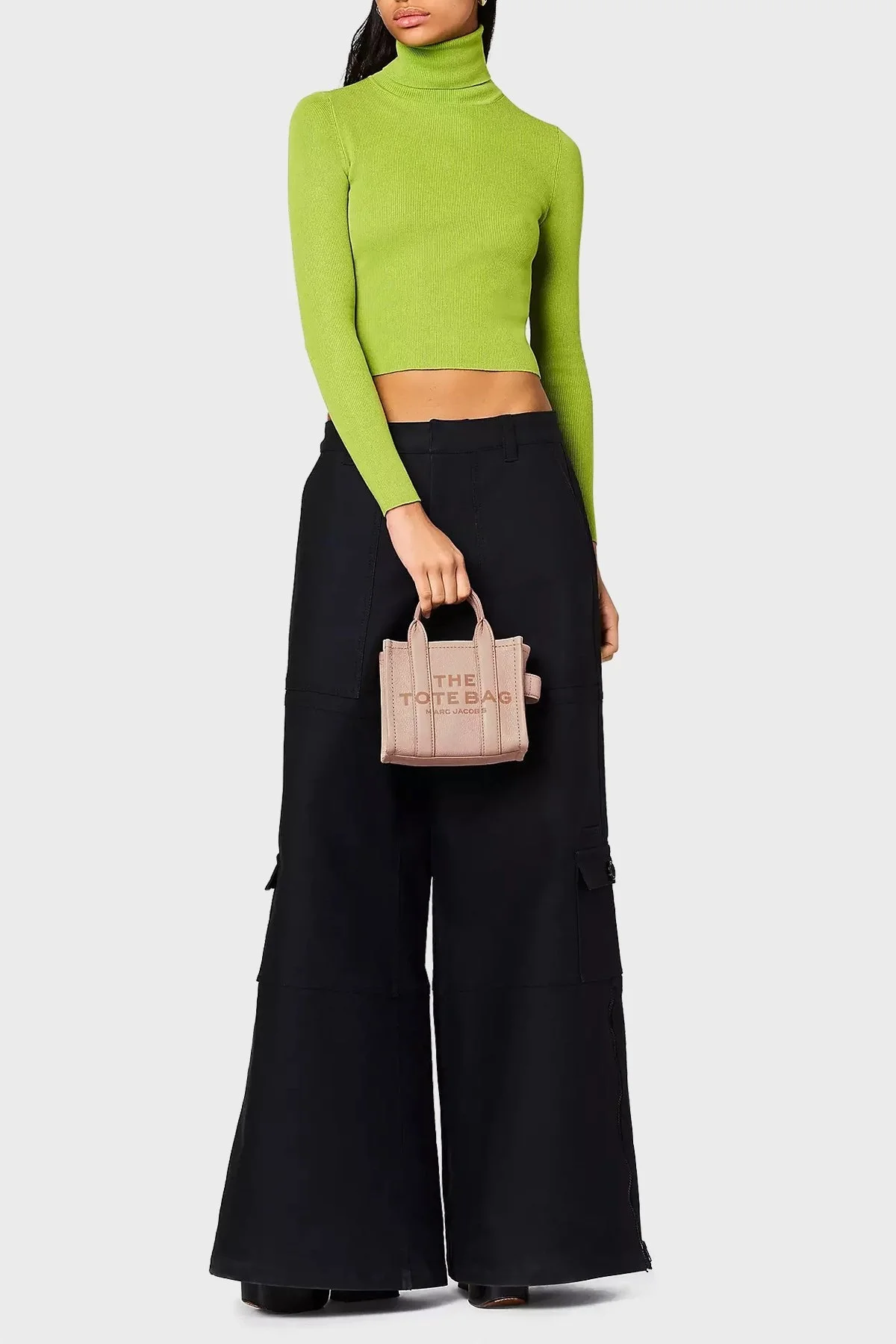 Marc Jacobs Çıkarılabilir Askılı Mini Bayan Çanta H053L01RE22 624 PUDRA - 4