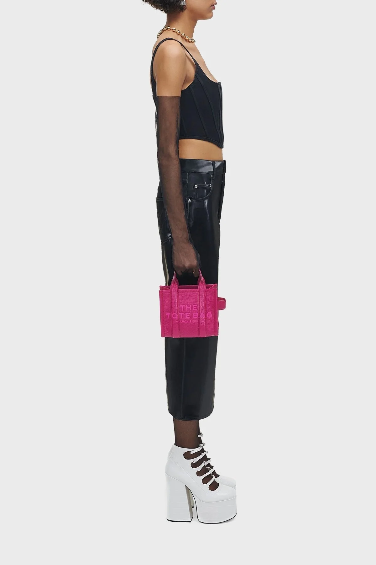 Marc Jacobs Çıkarılabilir Askılı Mini Bayan Çanta H053L01RE22 955 MOR - 3