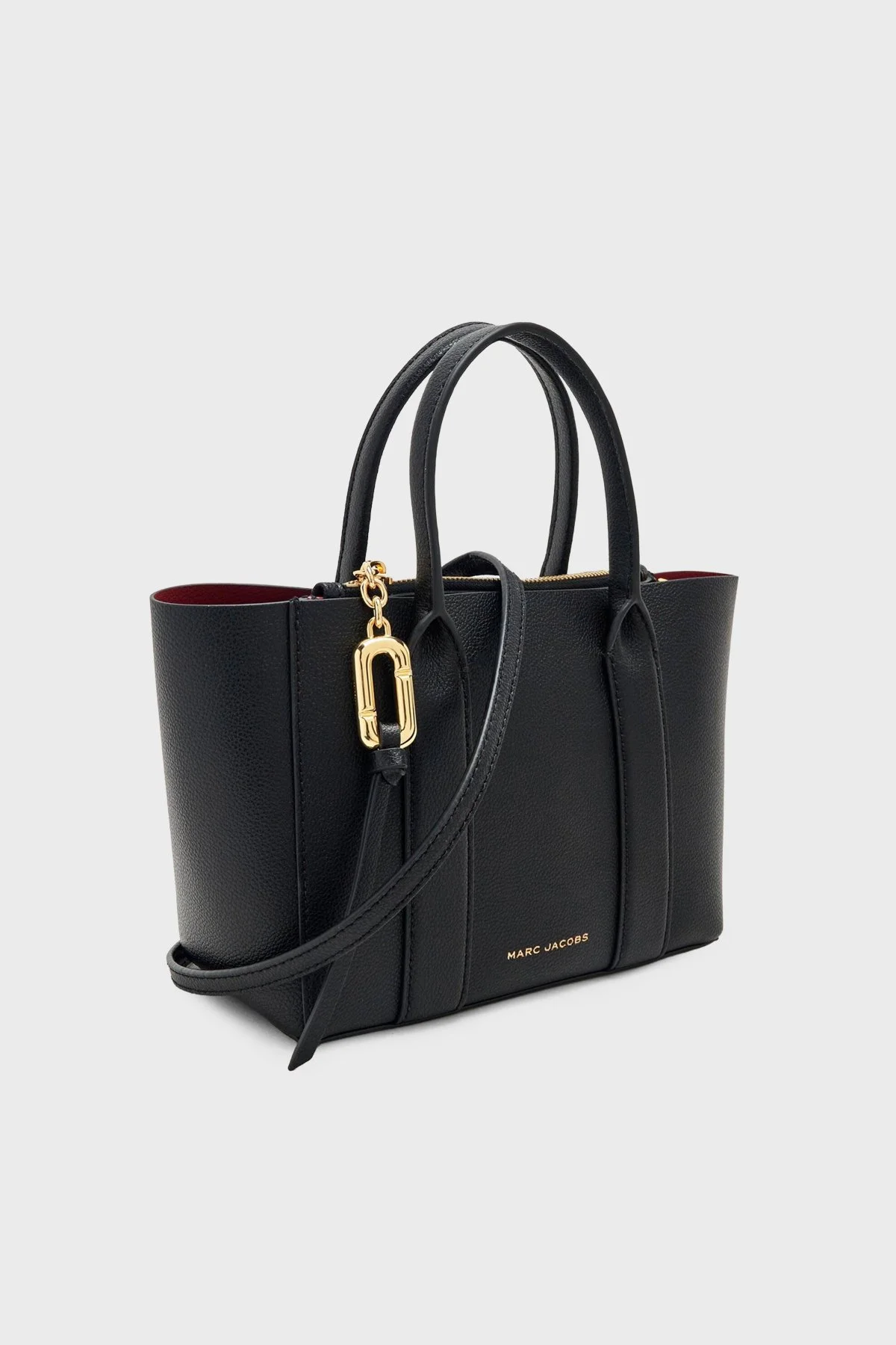 Marc Jacobs Çıkarılabilir Askılı Small Tote Kadın Çanta 2F6HTT008H01 001 Siyah - 4