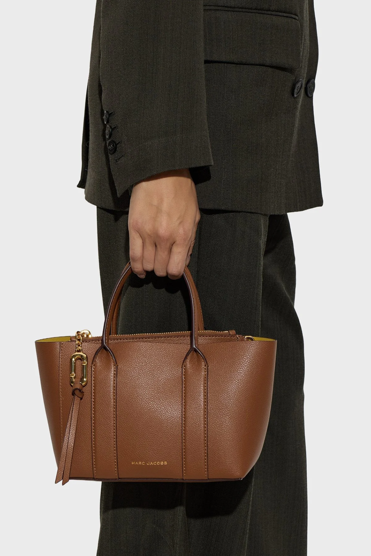 Marc Jacobs Çıkarılabilir Askılı Small Tote Kadın Çanta 2F6HTT008H01 212 Taba - 2