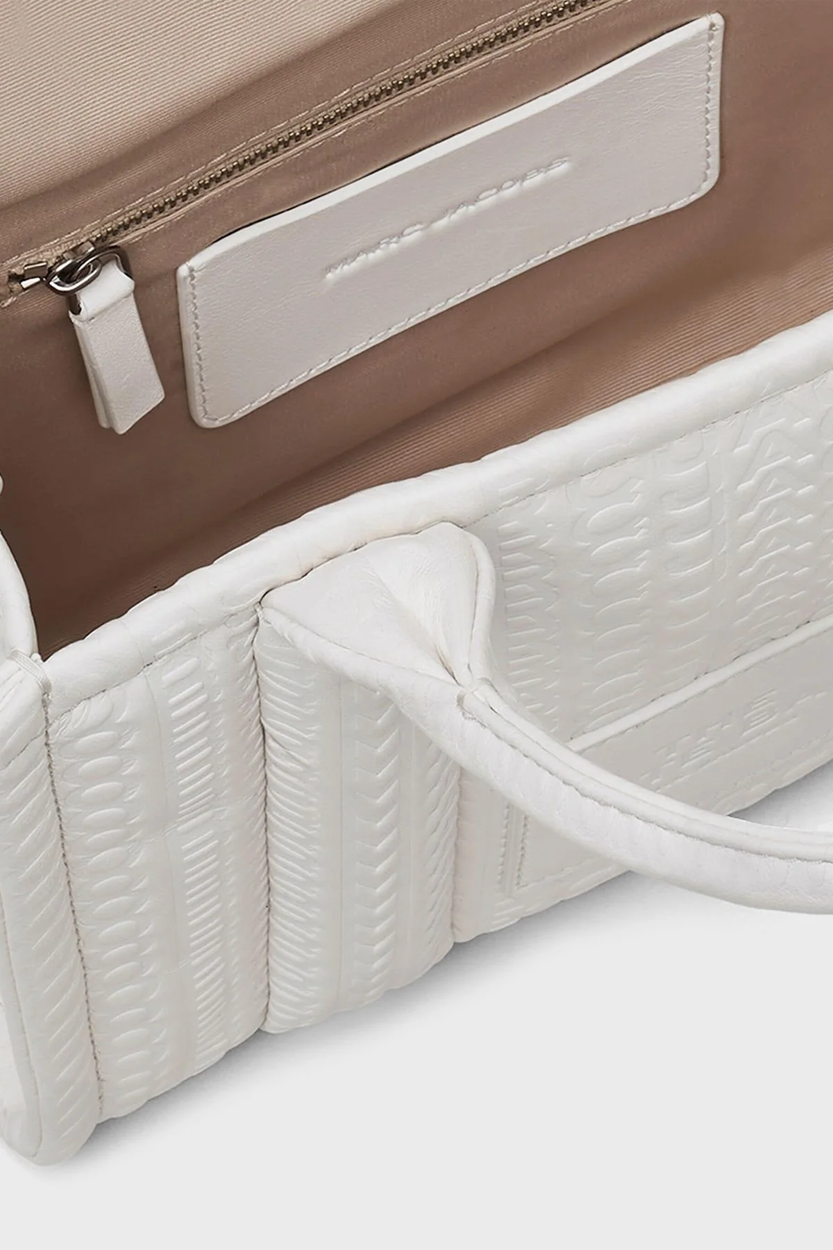 Marc Jacobs Çıkarılabilir Omuz Askılı Deri Bayan Çanta 2R3HTT096H02 100 BEYAZ - 5