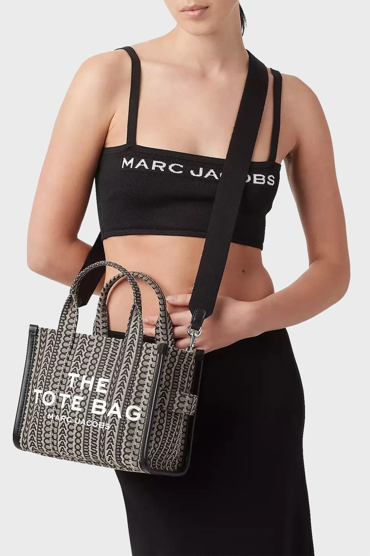 Marc Jacobs Çıkarılabilir Uzatma Askılı Bayan Çanta H077M01RE21 261 SİYAH-BEJ - 2