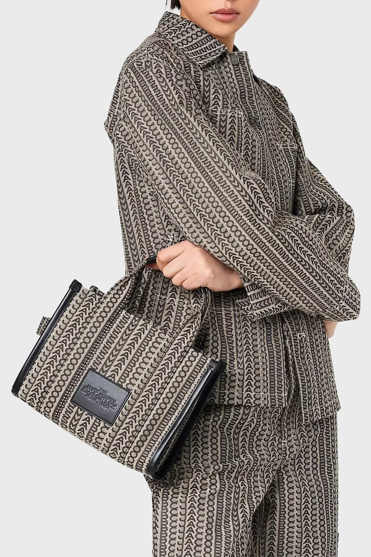 Marc Jacobs Çıkarılabilir Uzatma Askılı Bayan Çanta H077M01RE21 261 SİYAH-BEJ - 3