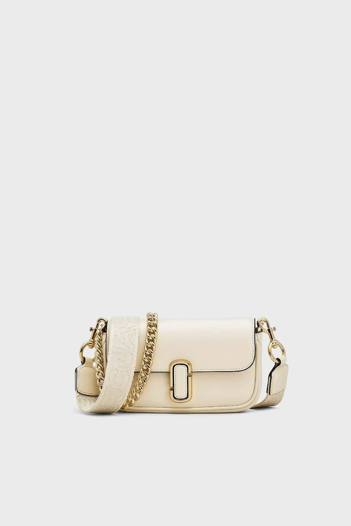 Marc Jacobs The Mini Bag Çıkarılabilir Zincir Askılı Hakiki Deri Bayan Çanta 2S4HCR089H02 123 BEYAZ - 6