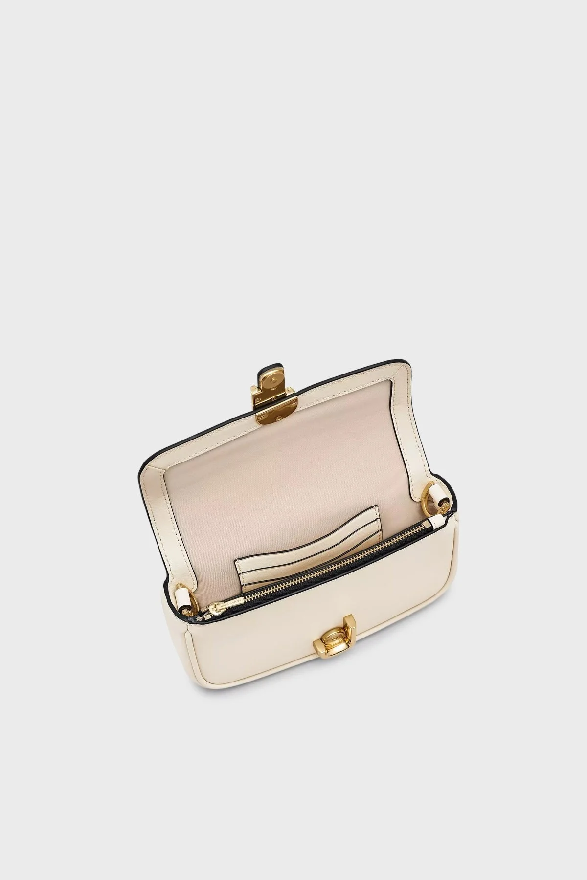 Marc Jacobs The Mini Bag Çıkarılabilir Zincir Askılı Hakiki Deri Bayan Çanta 2S4HCR089H02 123 BEYAZ - 8