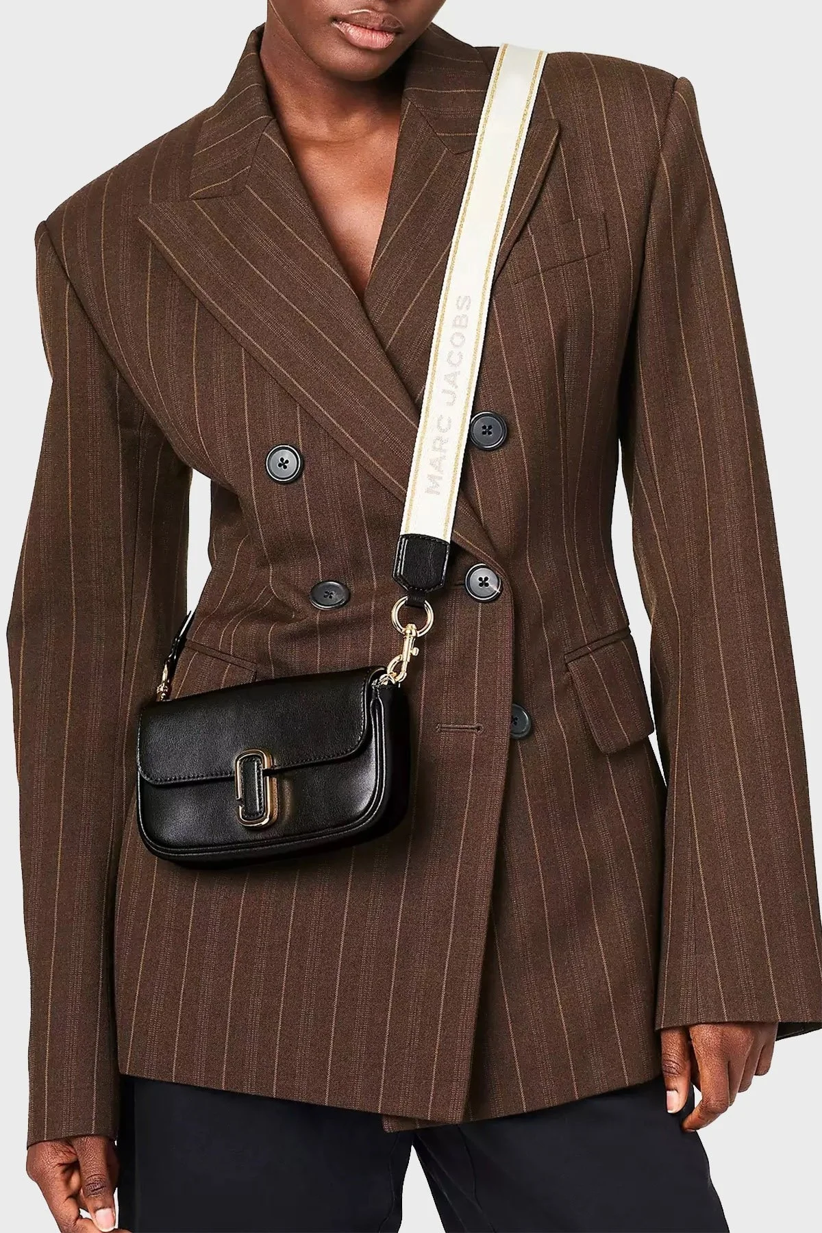 Marc Jacobs Çıkarılabilir Zincir Askılı Mini Bayan Çanta H967L03FA22 001 SİYAH - 9