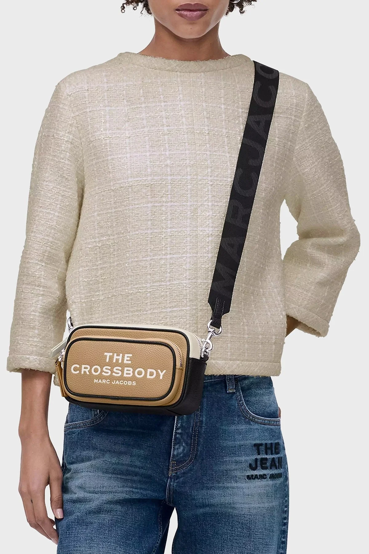 Marc Jacobs Deri Çıkarılabilir Askılı The Cross Body Bayan Çanta 2P5HCR006H02 233 CAMEL - 2