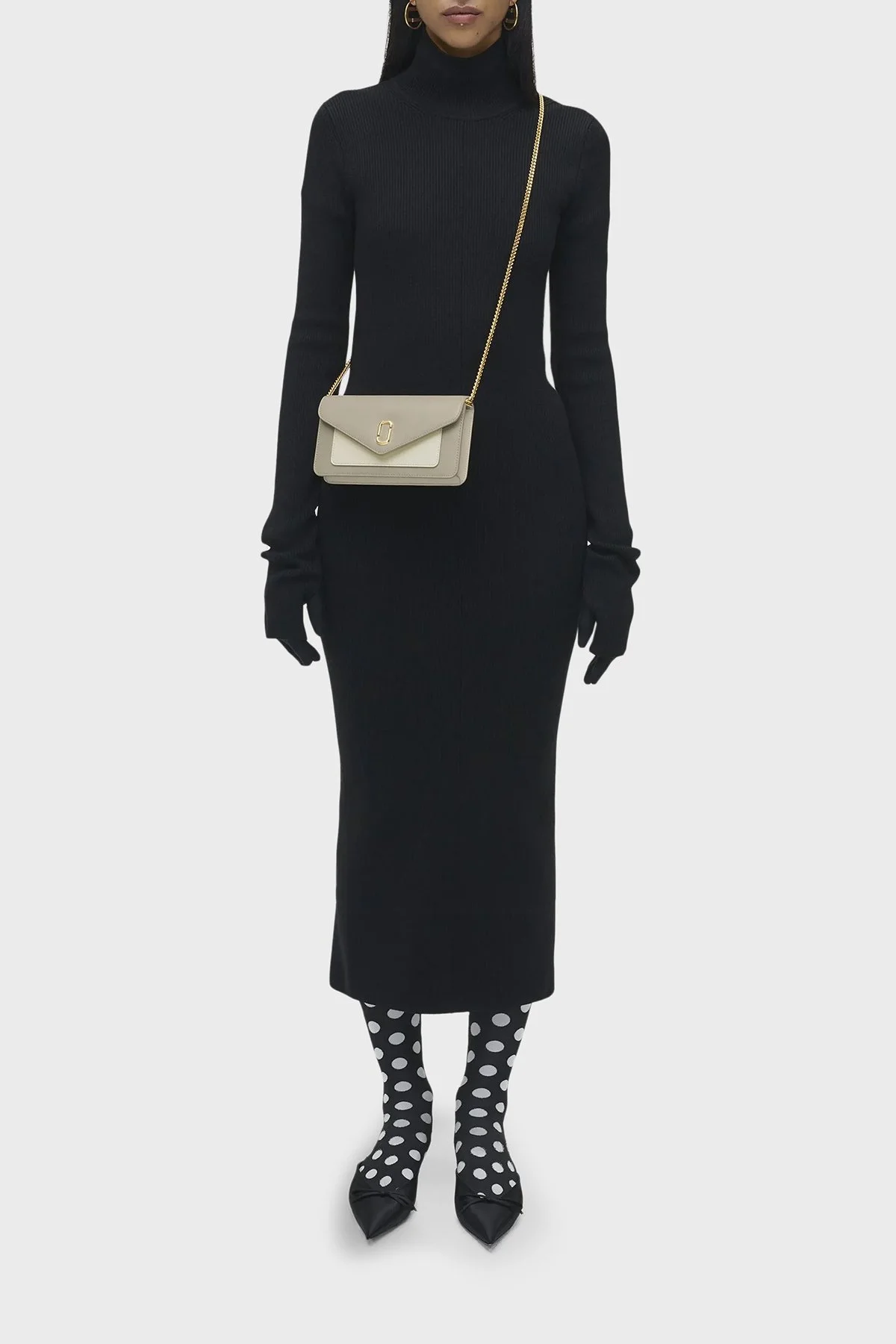 Marc Jacobs Deri Çıkarılabilir Zincir Askılı Portföy Kadın Cüzdan 2F3SMN066S07 241 AÇIK HAKİ - 2