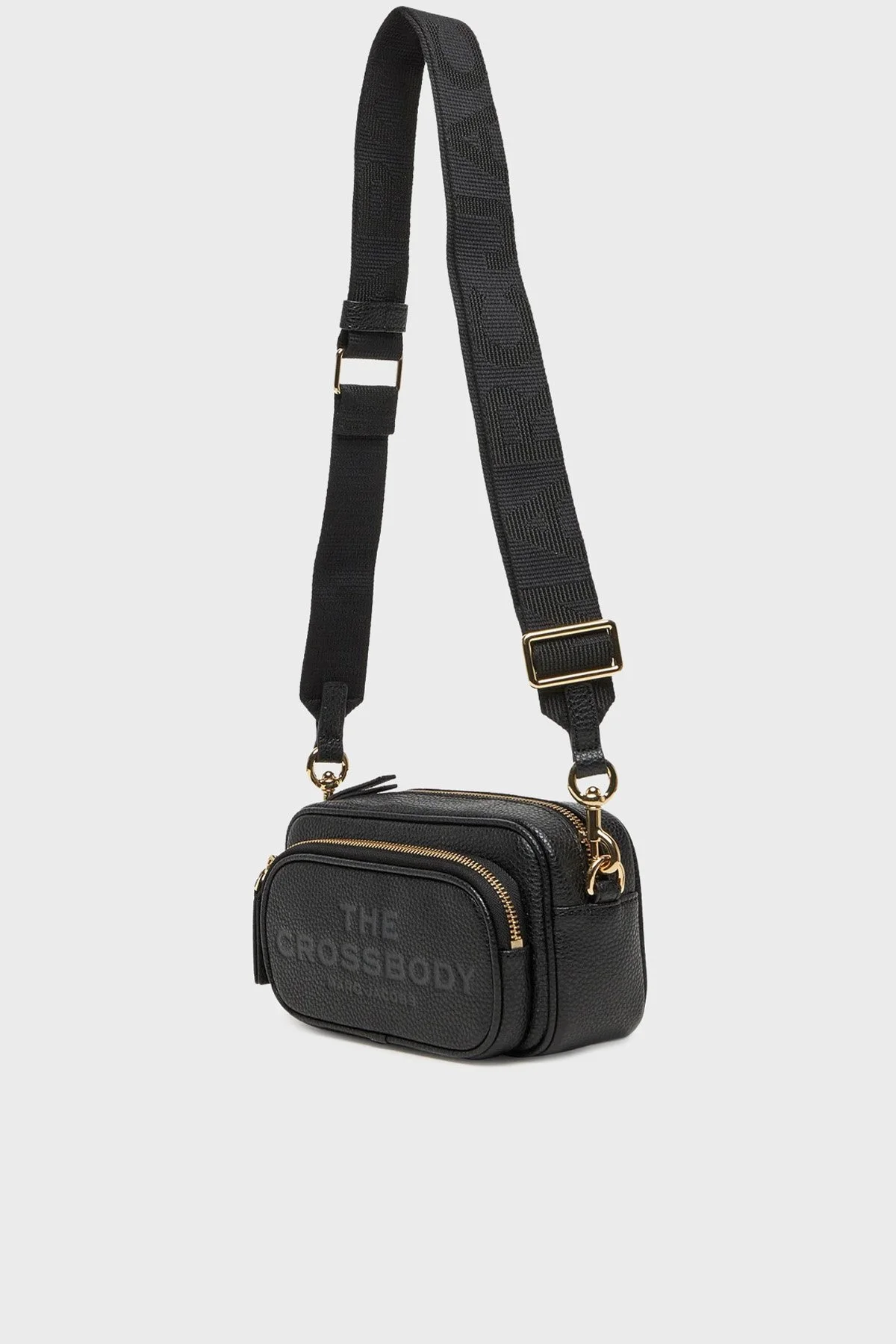 Marc Jacobs Deri Logolu Çıkarılabilir Askılı The Cross Body Kadın Çanta 2S5HCR002H02 001 SİYAH - 5