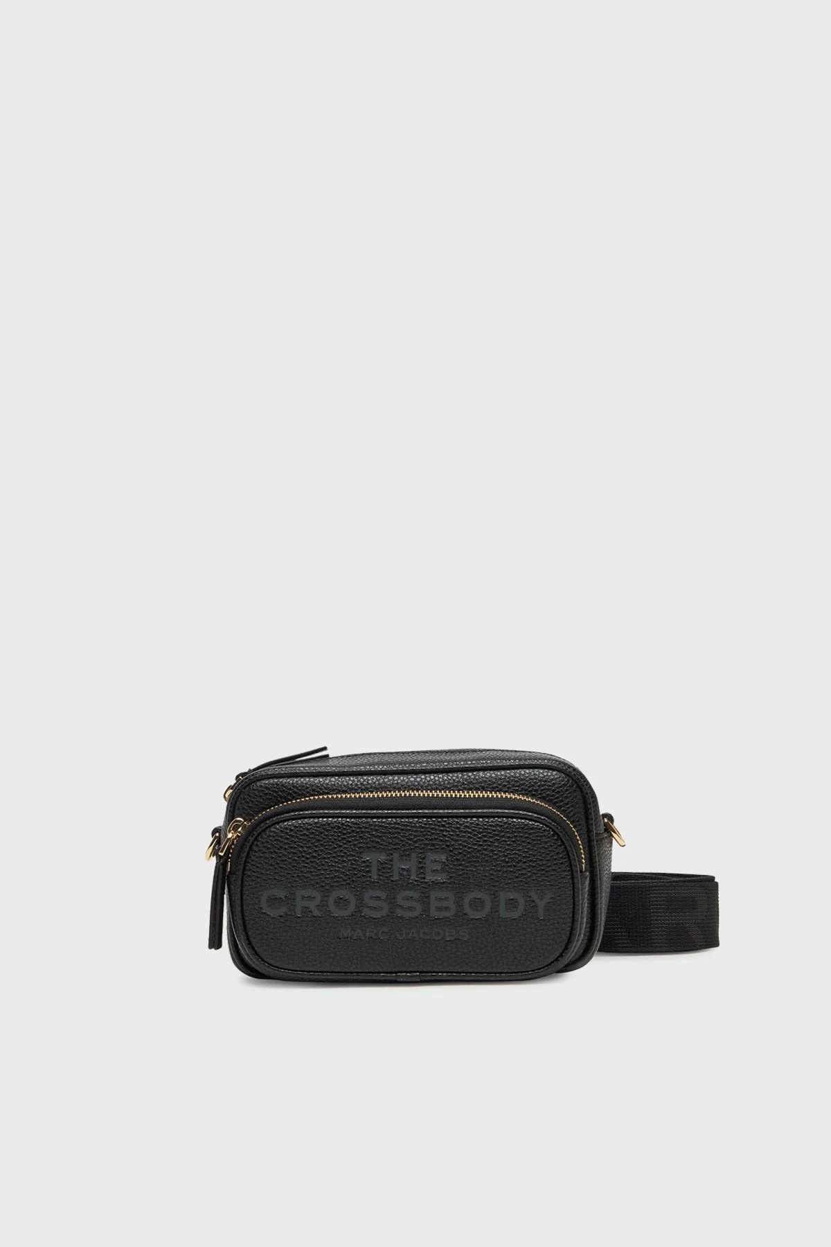 Marc Jacobs Deri Logolu Çıkarılabilir Askılı The Cross Body Kadın Çanta 2S5HCR002H02 001 SİYAH - 1