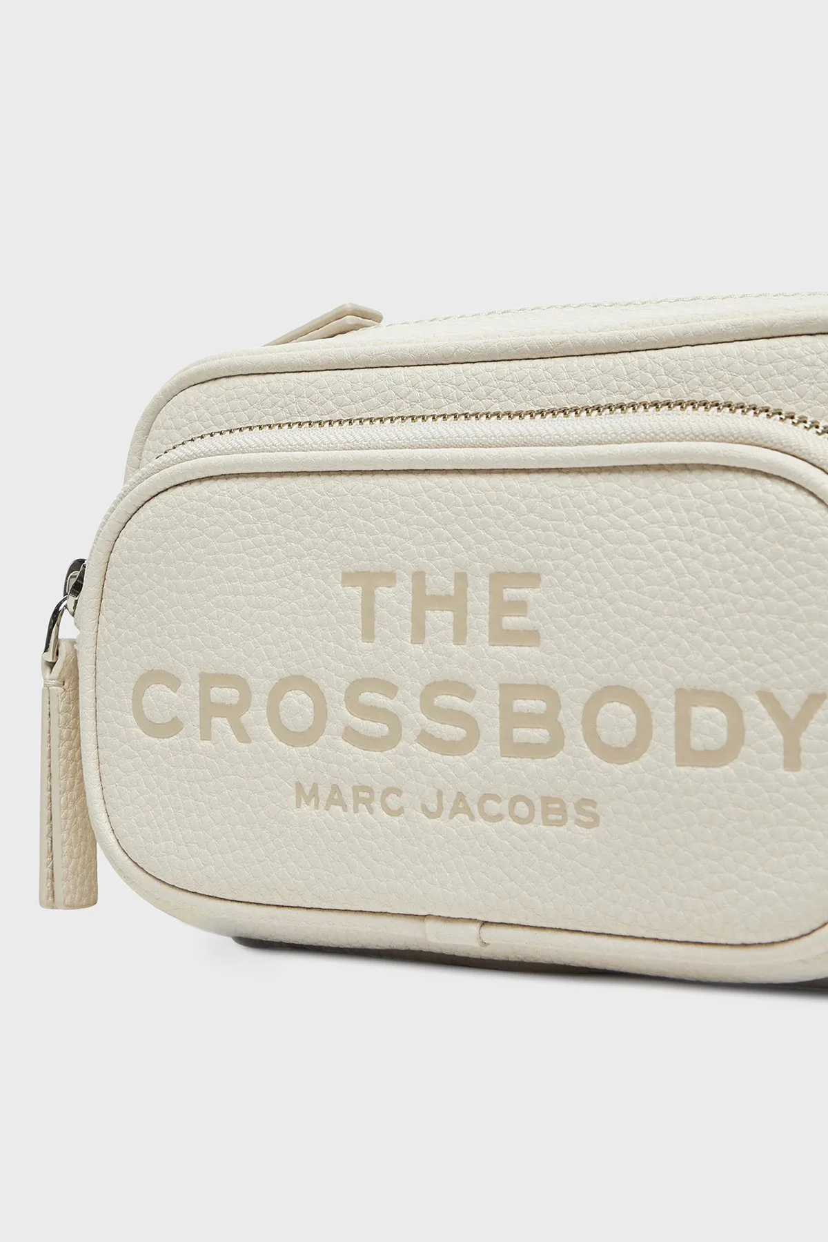 Marc Jacobs Deri Logolu Çıkarılabilir Askılı The Cross Body Bayan Çanta 2S5HCR002H02 137 EKRU - 5