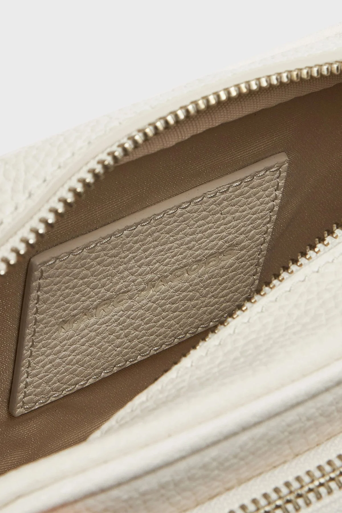 Marc Jacobs Deri Logolu Çıkarılabilir Askılı The Cross Body Bayan Çanta 2S5HCR002H02 137 EKRU - 6