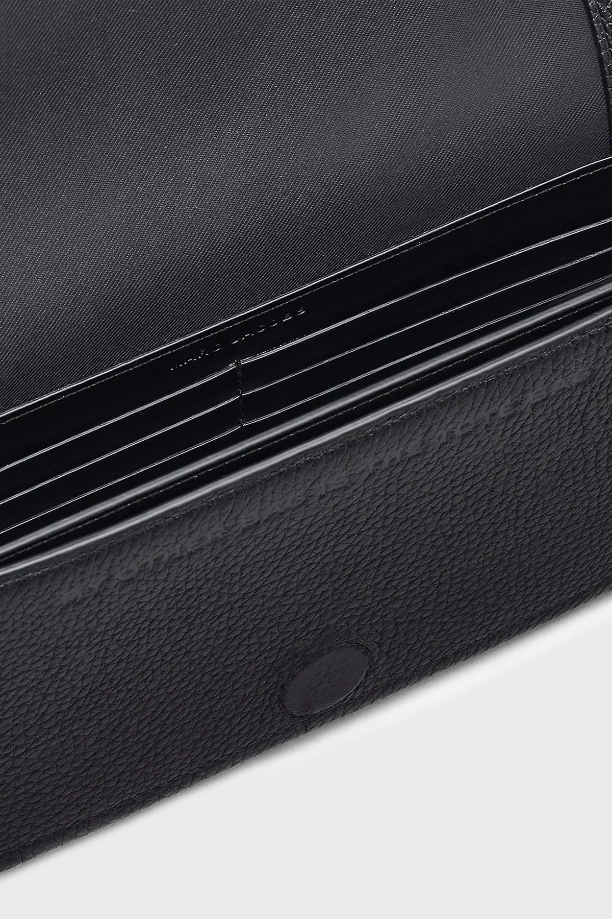 Marc Jacobs Hakiki Deri Logolu Çıkarılabilir Askılı The Mini Bayan Çanta 2S4SMN080S02 001 SİYAH - 4