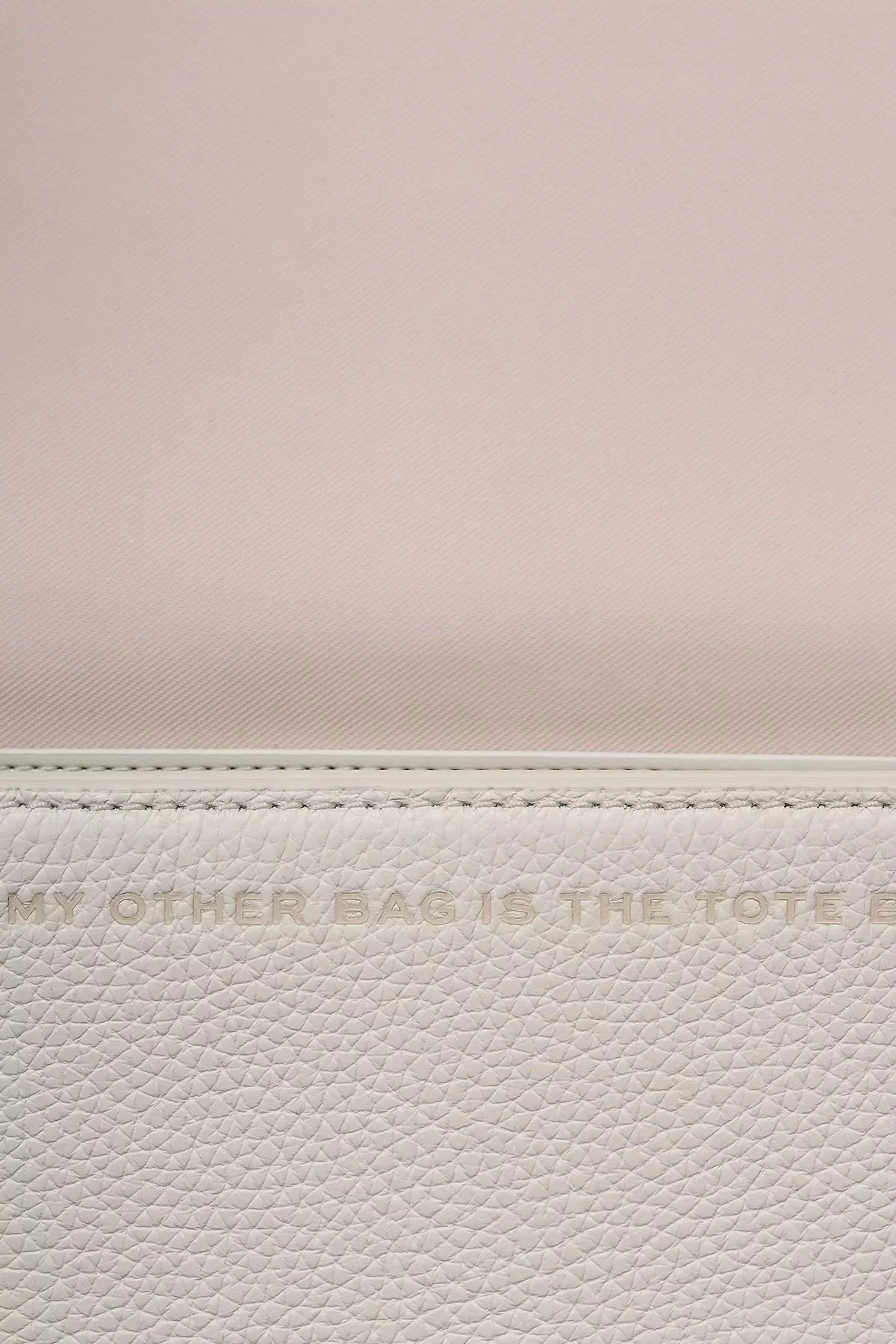 Marc Jacobs Hakiki Deri Logolu Çıkarılabilir Askılı The Mini Kadın Çanta 2S4SMN080S02 137 BEYAZ - 6